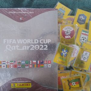 KIT ÁLBUM PRATA COMPLETO COPA DO MUNDO 2022