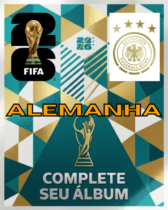 Figurinha Alemanha - Álbum COPA 2026