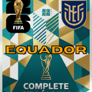 Figurinha Equador - Álbum COPA 2026