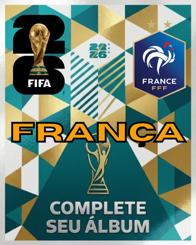 Figurinha França - Álbum COPA 2026