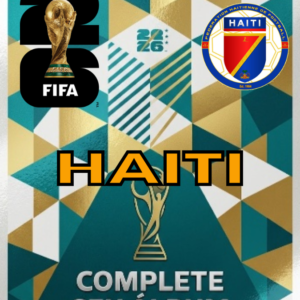 Figurinha Haiti - Álbum COPA 2026