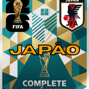 Figurinha Japão - Álbum COPA 2026