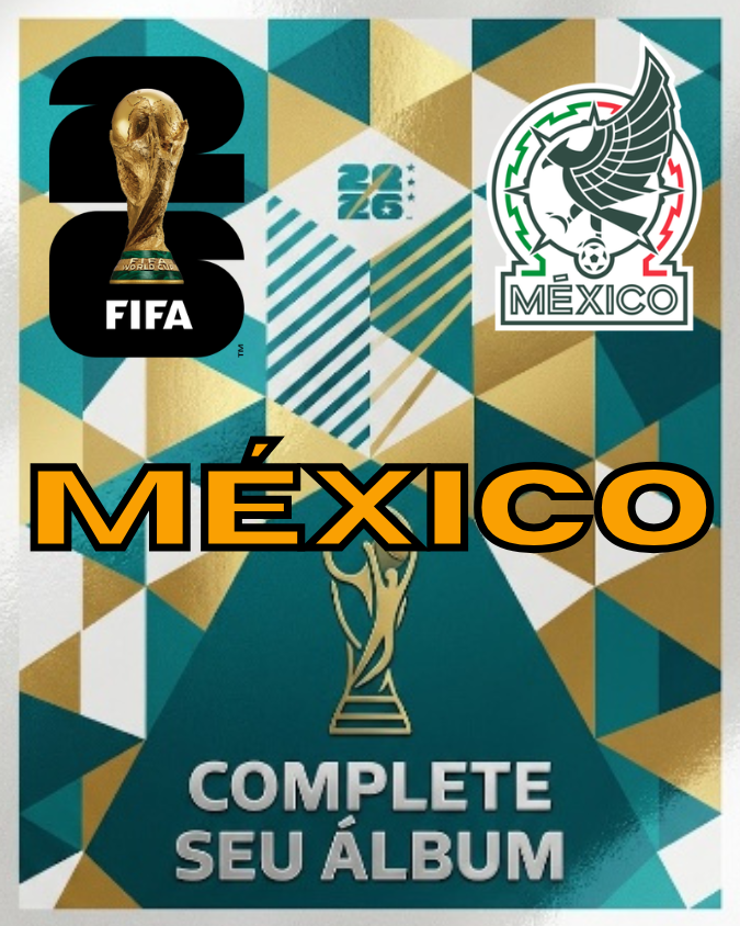 Figurinha México - Álbum COPA 2026
