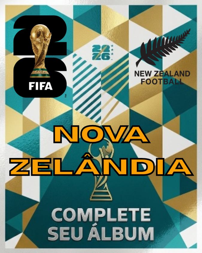 Figurinha Nova Zelândia - Álbum COPA 2026