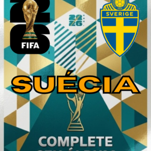 Figurinha Suécia - Álbum COPA 2026