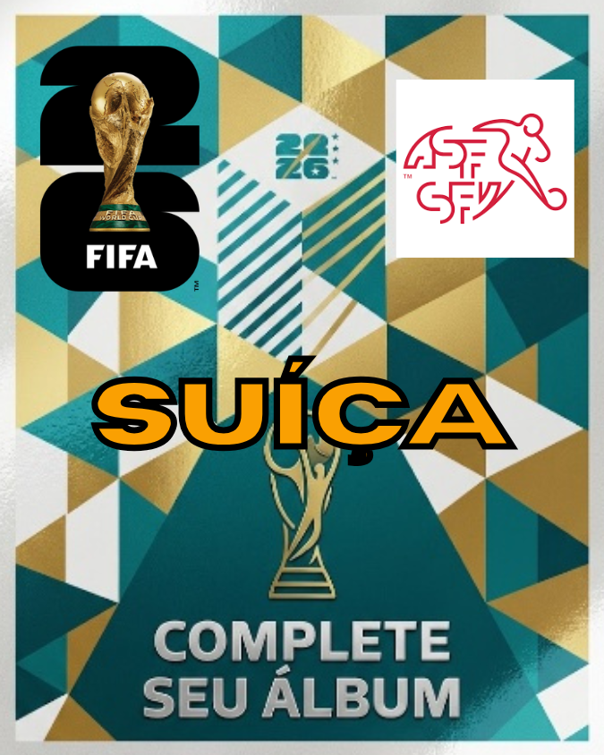 Figurinha Suiça - Álbum COPA 2026