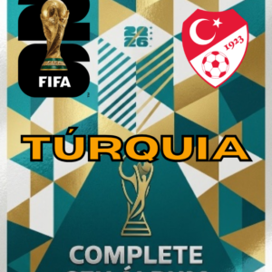 Figurinha Turquia - Álbum COPA 2026