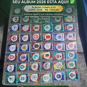 ÁLBUM COMPLETO COPA DO MUNDO 2026